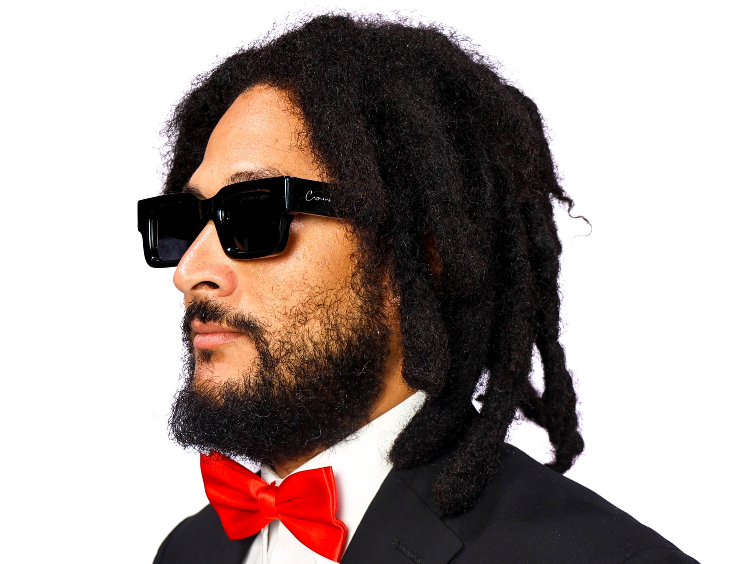 Noir 01 Sunglasses In Black